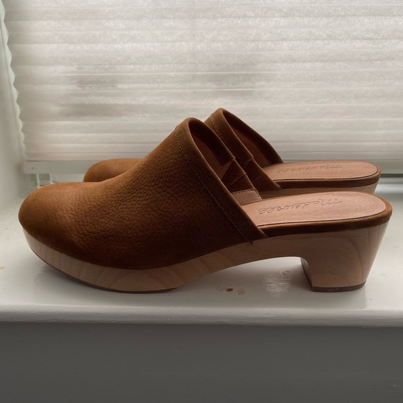 Madewell mule clogs wood block heels - Picture 4 of 4
